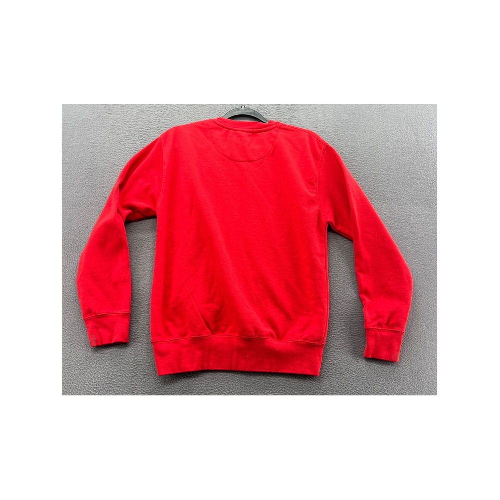 Mitchell & Ness Sweatshirt Womens NFL Atlanta Falcons Throwback Retro Red Small - Picture 6 of 7